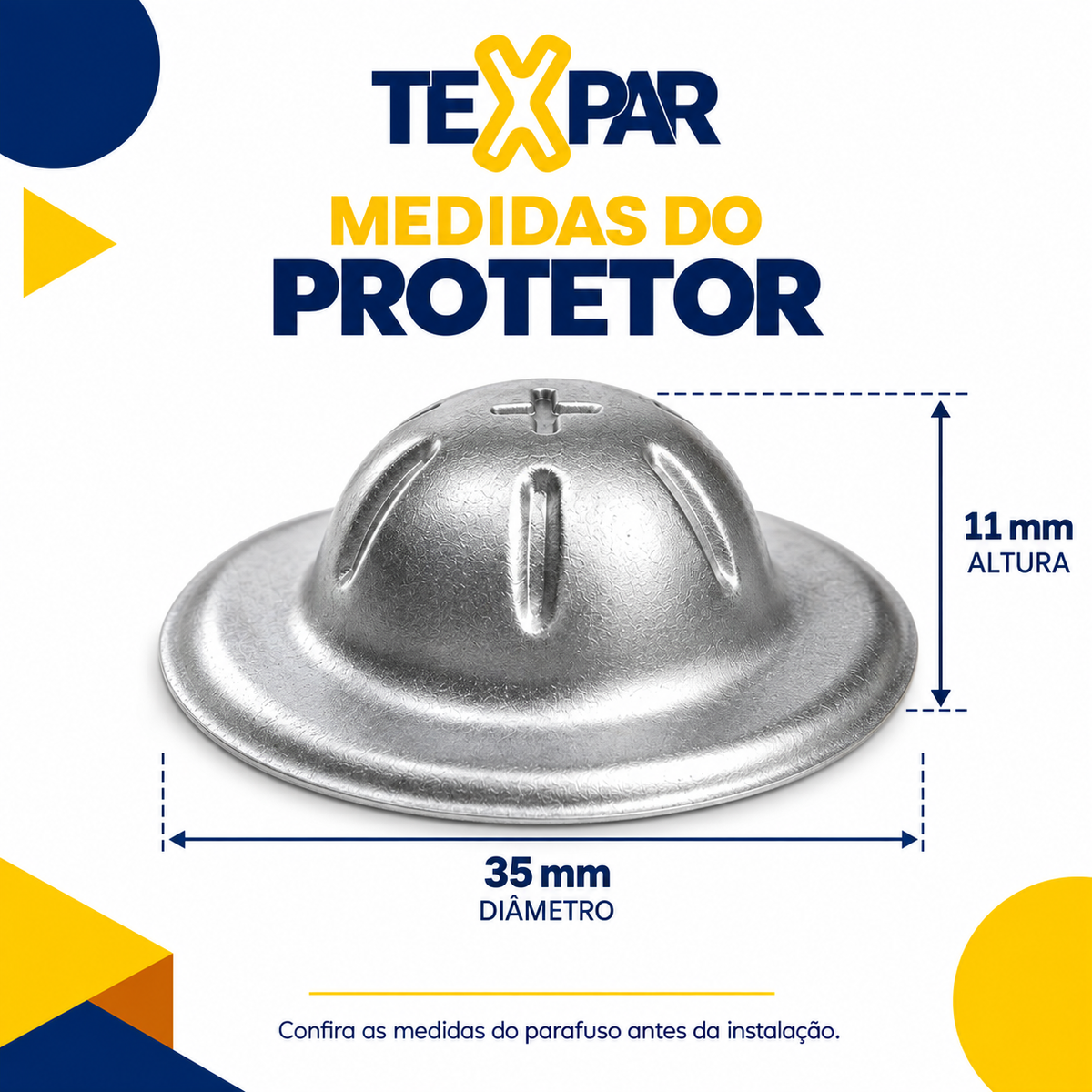 Protetores De Parafuso Texpar